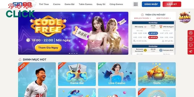 Sin88 - Review Chuyên Sâu Về Nhà Cái Thể Thao